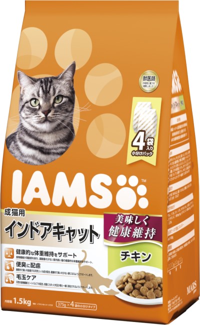 アイムス 成猫用 インドアキャット チキン 1.5kg