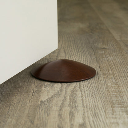 ドアリス　木目調ドアストッパー　マホガニー