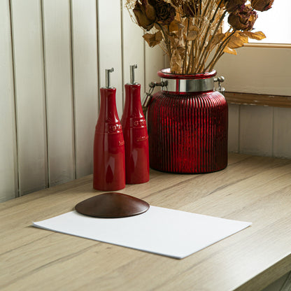 ドアリス　木目調ドアストッパー　マホガニー