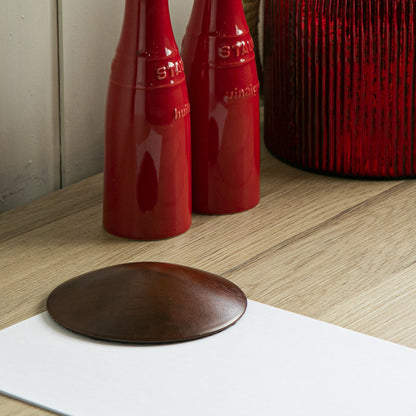 ドアリス　木目調ドアストッパー　マホガニー