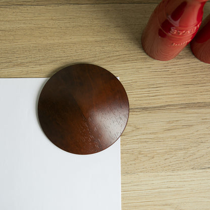 ドアリス　木目調ドアストッパー　マホガニー