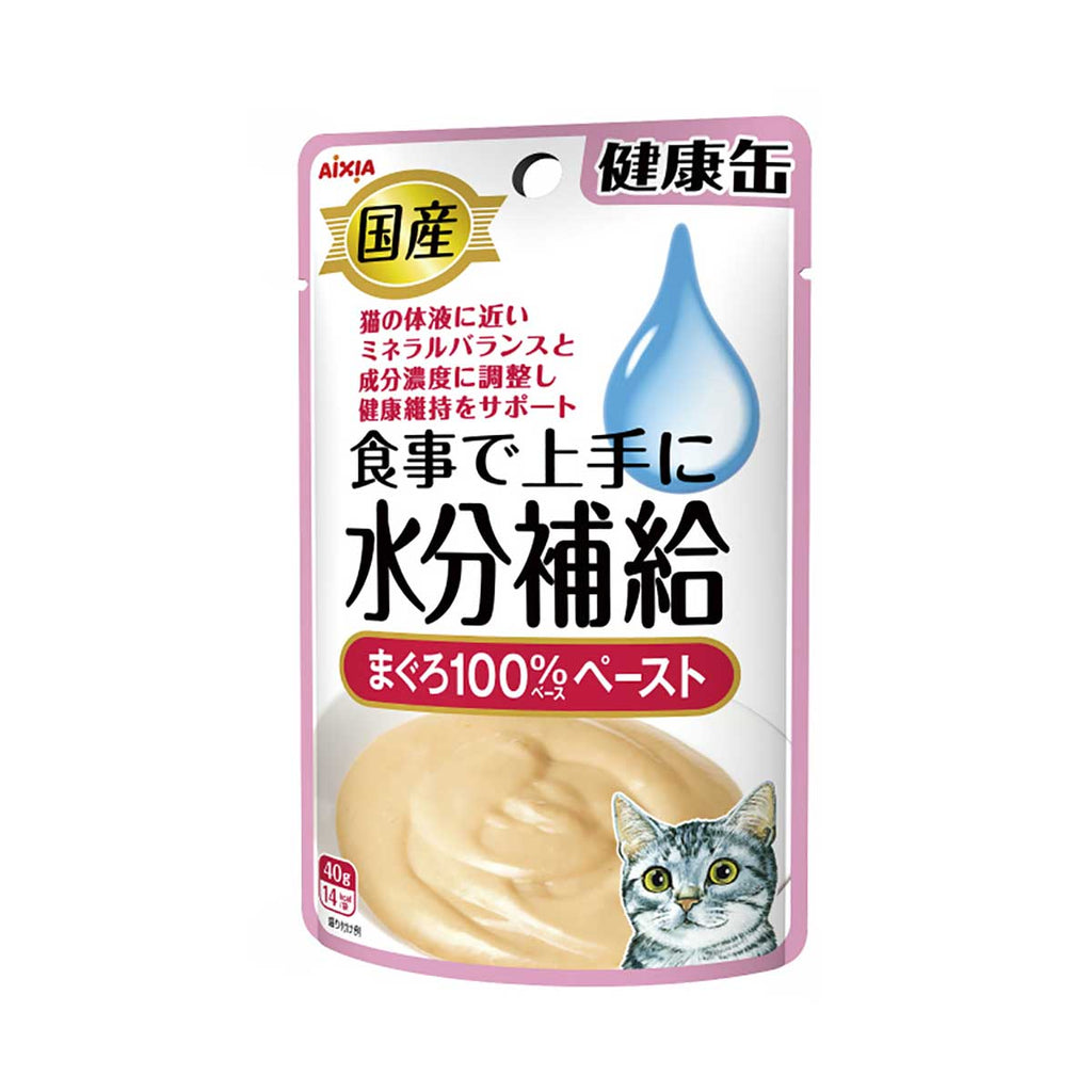 国産 健康缶パウチ 水分補給 まぐろムース(40g*12袋入)