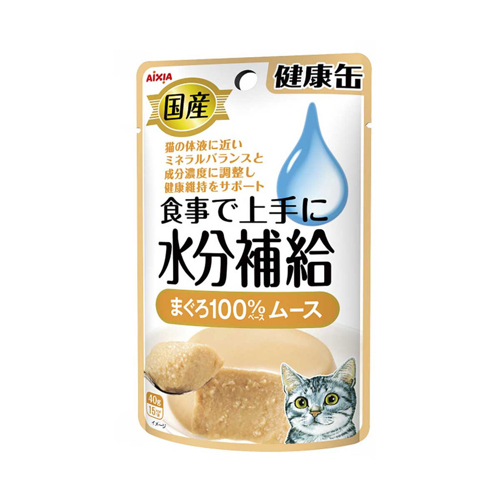 国産 健康缶パウチ 水分補給 まぐろムース（40g×48袋） — ルークランオンライン