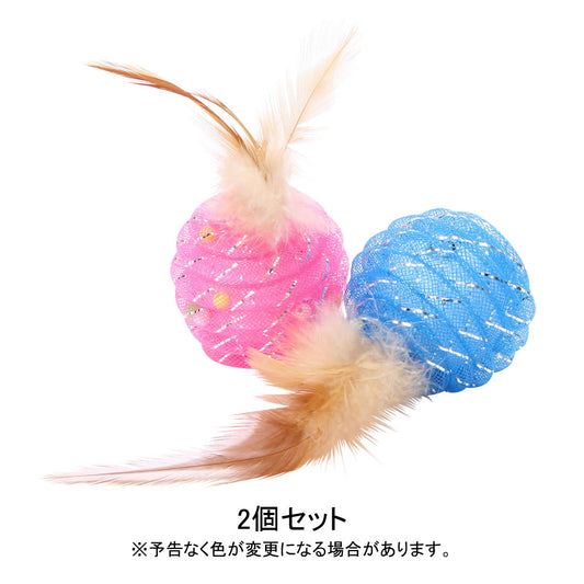 ループ　猫用おもちゃ　ファニーズ　キャンディーフェザー（２個セット）
