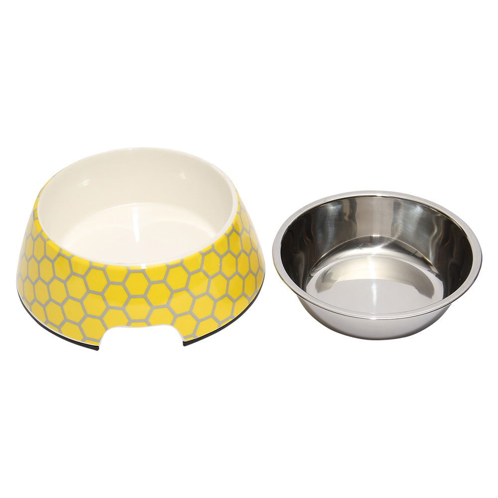 ループ　犬用食器　スタイリーボウル　ハニカム