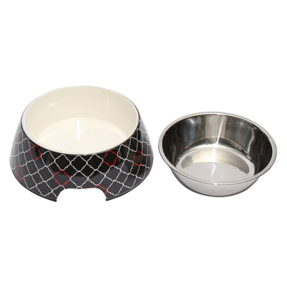 ループ　犬用食器　スタイリーボウル　モロッカン