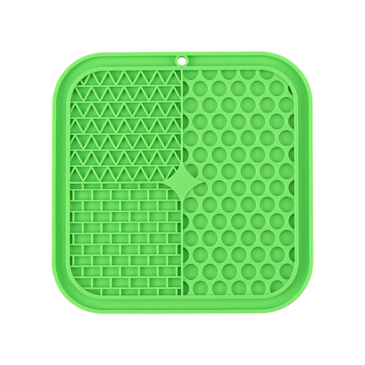 ループ　早食い防止&ストレス解消食器　スローフィードマット　スクエア