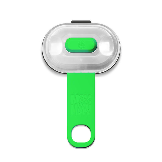 マックスアンドモーリー　夜間お散歩用LEDライト　マトリックスLED　グリーン