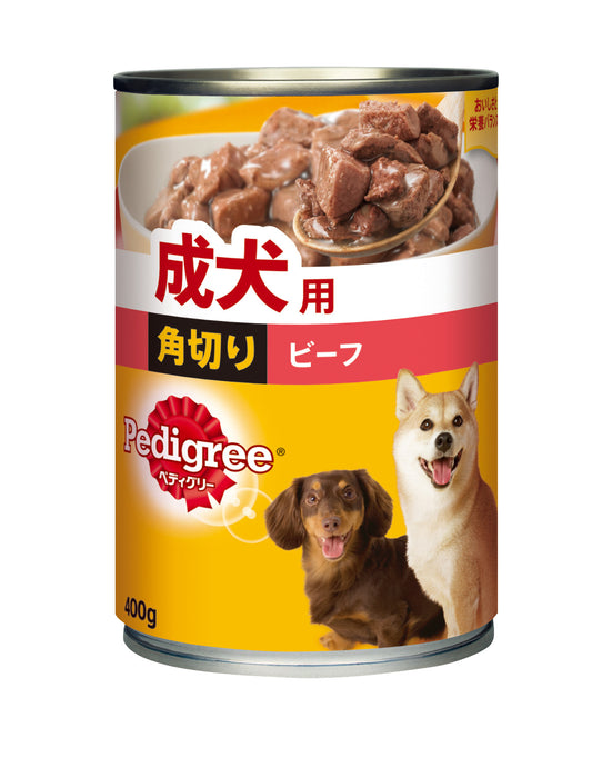 ペディグリー 缶 Ｐ133 成犬用 角切ビーフ 400g