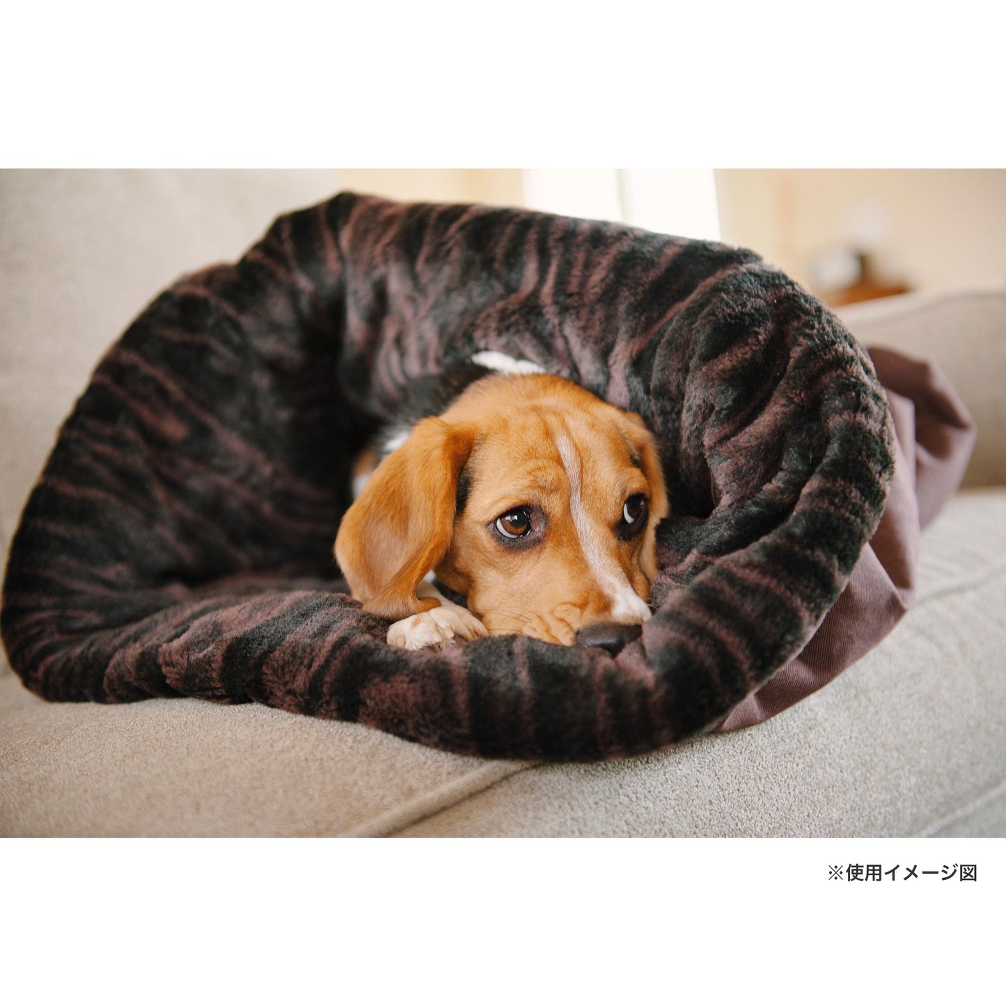 プレイ　スナッグルベッド　トリュフブラウン