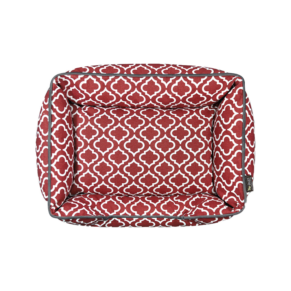 プレイ　ラウンジベッド（アーティストコレクション）　モロッカン（ワインレッド）