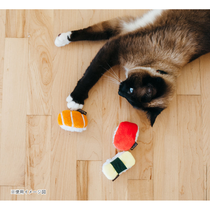 プレイ　猫用おもちゃ　フィーラインフレンジー　スシ（３個セット）