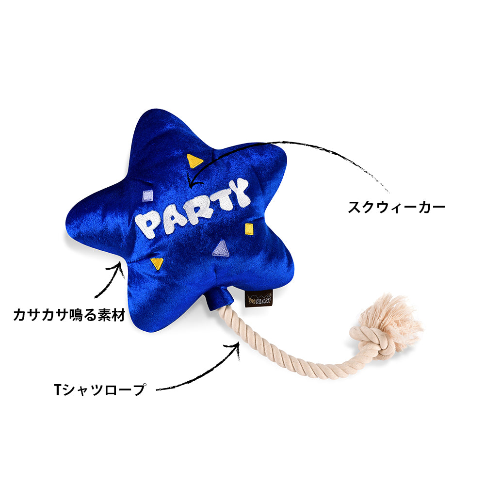 プレイ　犬用おもちゃ　パーティータイム