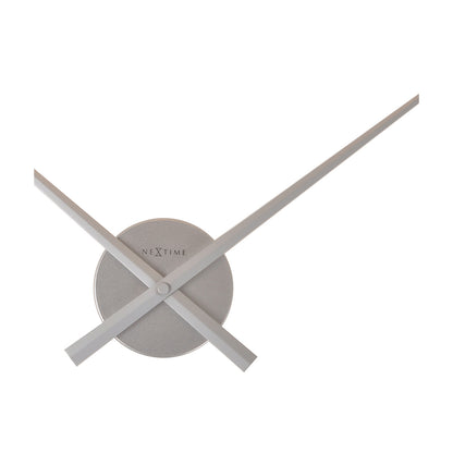 ネクスタイム　掛け時計　スモールハンズ　シルバー