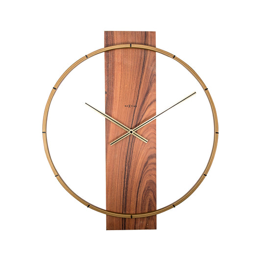 ネクスタイム　掛け時計　カール　ブラウン