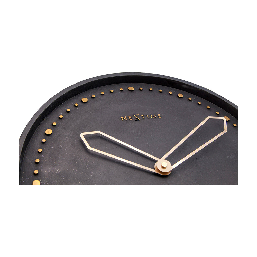 ネクスタイム　掛け時計　クロス　ブラック