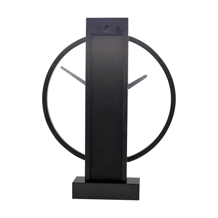 ネクスタイム　置き・掛け時計　カール　スモール テーブル　ブラック